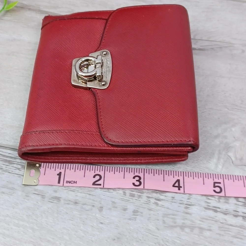 Ferragamo Gancini Clasp Wallet